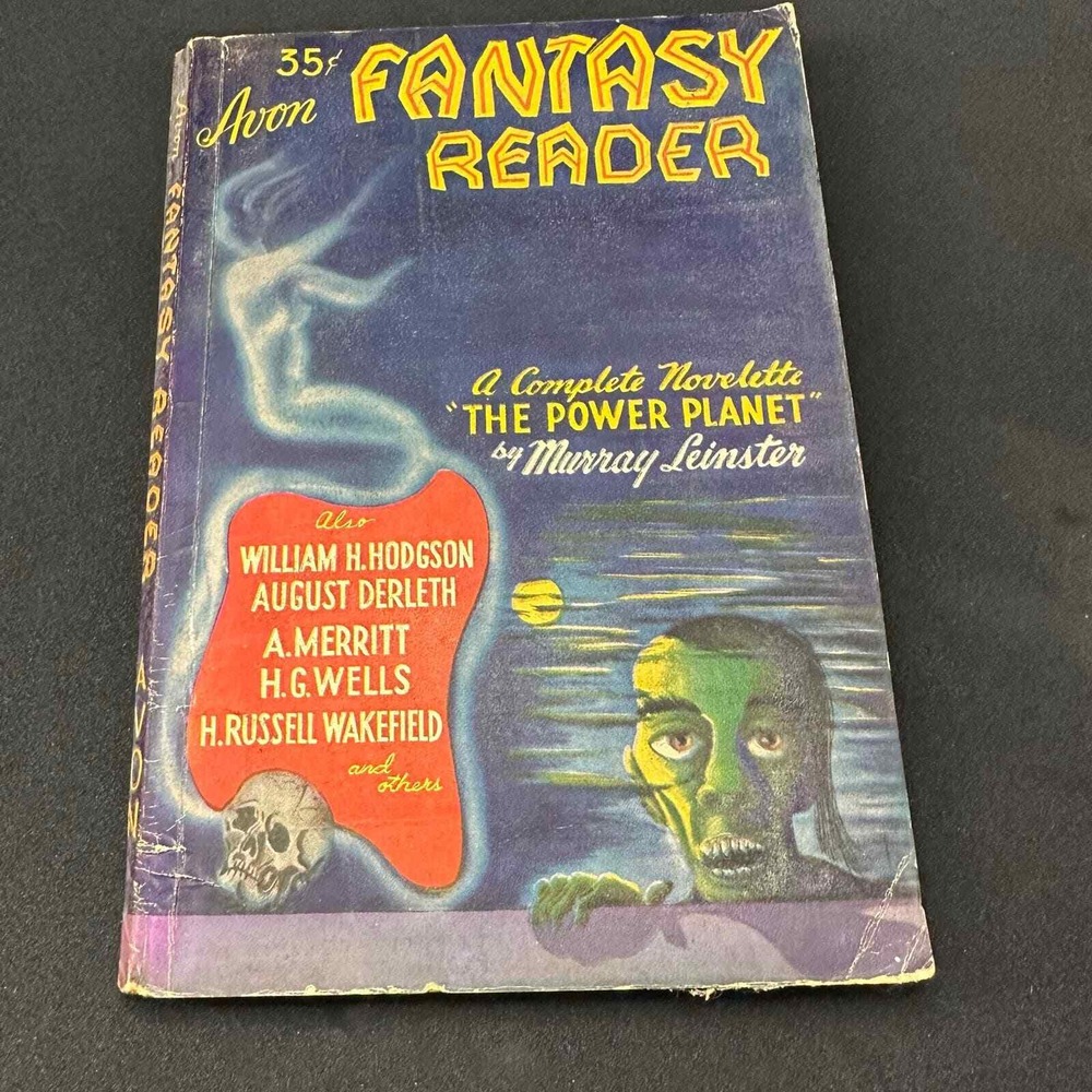 Avon Fantasy Reader 1st Issue February 1947‎ "The Power Plant" Leinster USA Book
